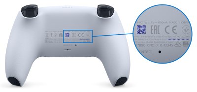 Encontrar el número de serie de un mando inalámbrico DualSense