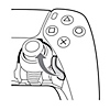 Se levanta la palanca de liberación del módulo de joystick.