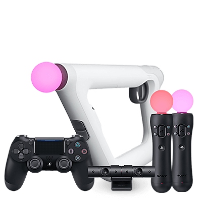 PlayStation-tillbehör och -handkontroller 