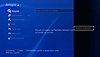 Interfase do usuário do PS4 mostrando onde encontrar jogadores bloqueados.