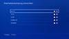Bildschirm zum Einrichten der Internetverbindung für die PS4-Konsole