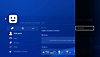 Interface do usuário do PS4 mostrando como denunciar um perfil.