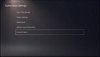 PS5-användargränssnitt som visar var du kan se blockerade spelare.