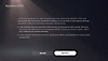 Schermata Ripristina la PS5 di PS5 che include i tasti per annullare o per confermare il ripristino.