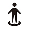 Stojąca osoba przedstawiająca styl rozgrywki na stojąco.