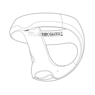 Ubicación del número de serie del mando PS VR2 Sense.