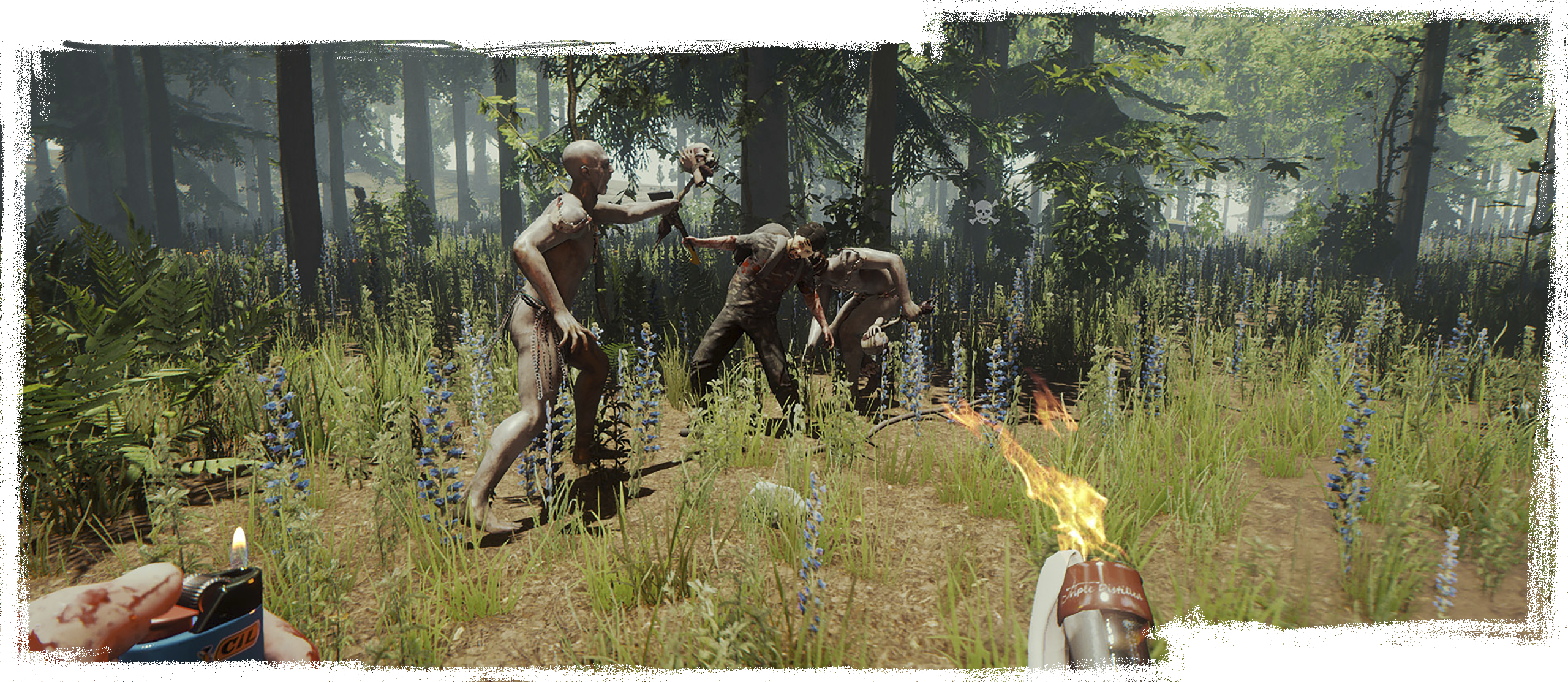 الصورة الفنية الأساسية للعبة The Forest
