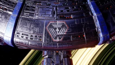 System Shock 스크린샷, 시타델 우주 정거장의 외관