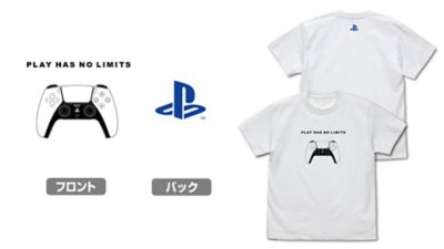 Tシャツ for PlayStation 5 DualSenseワイヤレスコントローラー Gallery Image 2