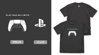 Tシャツ for PlayStation 5 DualSenseワイヤレスコントローラー Gallery Image 3