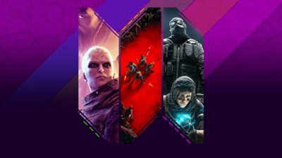 Hunt: Showdown, Outriders, Back 4 Blood, Tom Clancy's Rainbow Six Siege가 등장하는 최고의 PS4 및 PS5 팀 슈팅 게임 프로모션 아트