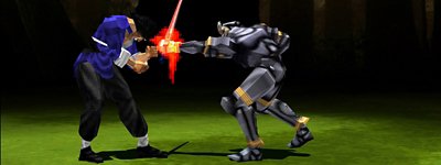 『鉄拳2』のゲームプレイスクリーンショット
