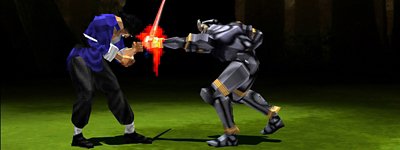 ภาพหน้าจอเกมเพลย์จาก Tekken 2