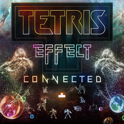 Tetris Effect: Connected key art