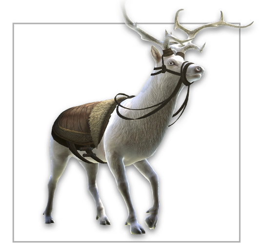 The Elder Scrolls Online - Île-haute : Héritage des Brétons - Illustration de la monture bonus de précommande