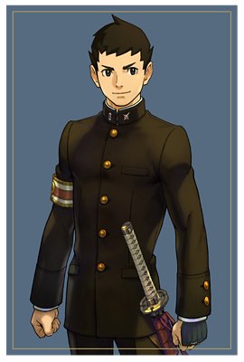 Ryunosuke Naruhodo - Illustration de personnage