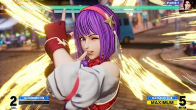 THE KING OF FIGHTERS XV スクリーンショット 麻宮アテナ