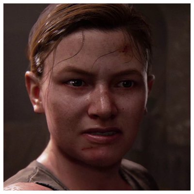 The Last of Us-profiel voor socials: Abby