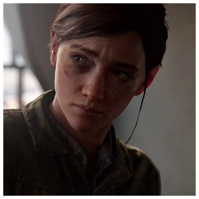 The Last of Us-profiel voor socials: Ellie
