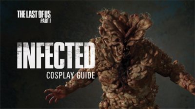 Cosplaygids voor geïnfecteerden uit The Last of Us