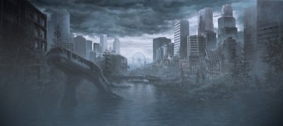 the last of us part ii remastered city background