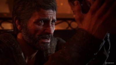 snímek obrazovky z PC verze the last of us part i