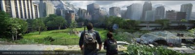 snímek obrazovky z PC verze the last of us part i