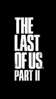 The Last of Us Part II, logotip – iPhone 8 Plus