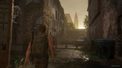 the last of us parte ii remastered tramonto
