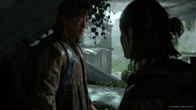 captura de pantalla de the last of us parte ii