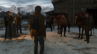 captura de pantalla de The Last of Us Parte II