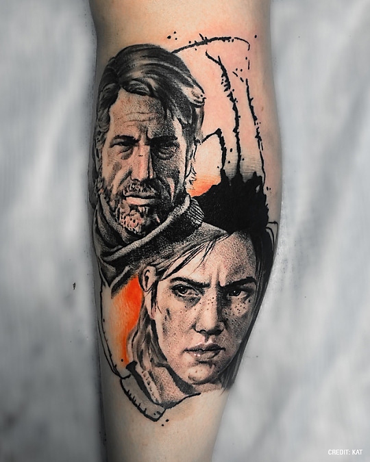 The Last of Us tattoo by Sasha, House of Doberman