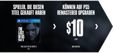 The Last of Us Part II Remastered - Mise à niveau