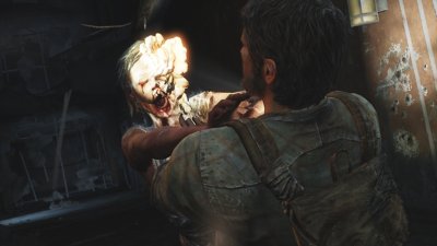 Captura de ecrã da jogabilidade do The Last of Us Remastered
