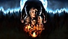 《獵逃驚魂》首圖美術設計，顯示角色的臉朝向滿月
