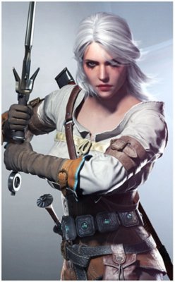 The Witcher 3: Wild Hunt-afbeelding - portret van Geralt