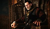 The Witcher 3: Wild Hunt – skärmbild på Triss och Geralt, som samtalar