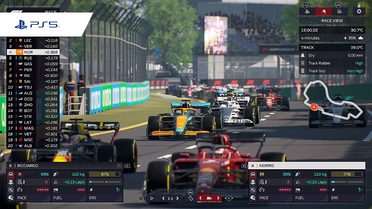 لقطة شاشة للعبة F1 Manager 2022