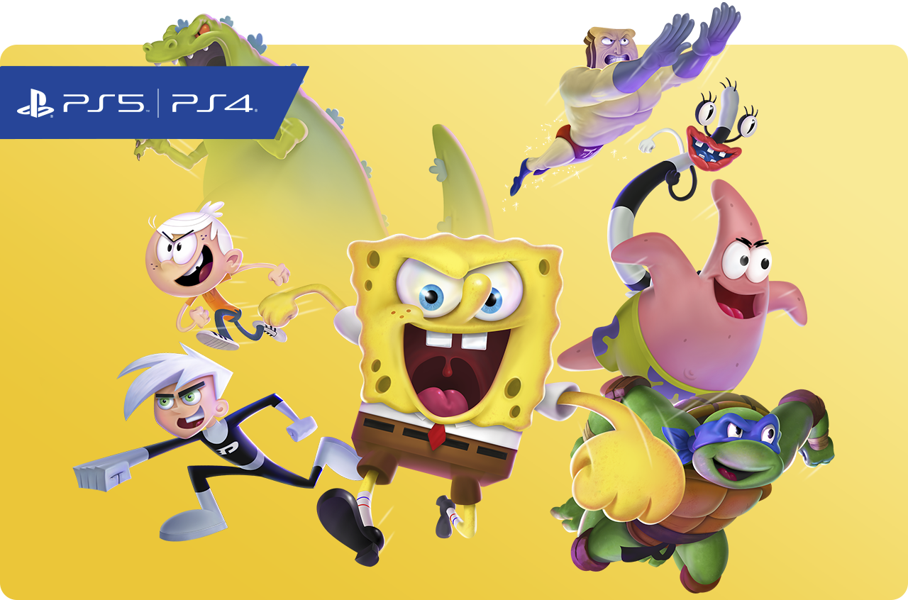 Nickelodeon All-Star Brawl - PS Plus promotional image