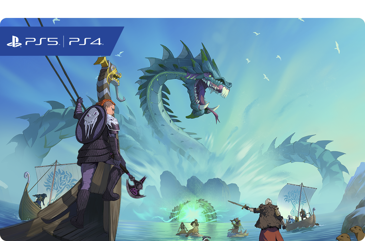 Tribes of Midgard - PS Plus promotional image