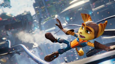 Ratchet and Clank post-game guide promotional art