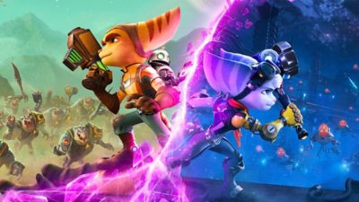 Ratchet & Clank: Rift Apart key art