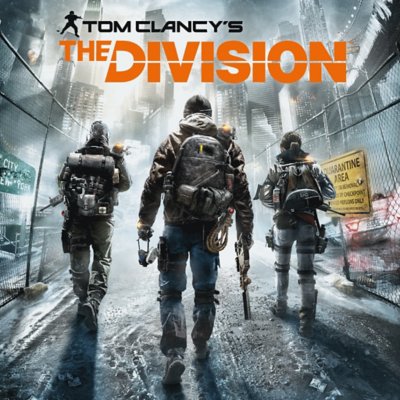 Tom Clancy's The Division fő grafika – három, fegyvereket tartó karakter az utcán.