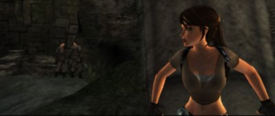 Gameplay screenshot from Tomb Raider: Legend