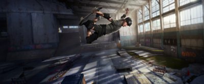 Tony Hawk's Pro Skater 1+2 hero artwork for PlayStation 4