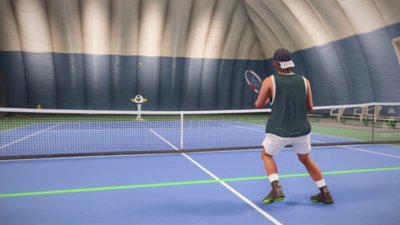 《職業網球大聯盟2K25》螢幕截圖，顯示一次訓練課程