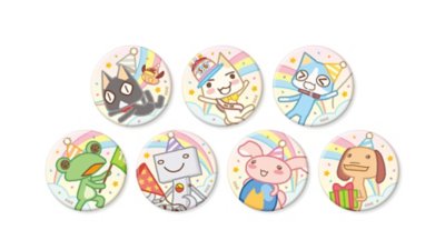 トロの誕生日2022 記念缶バッジセット Gallery Image 2