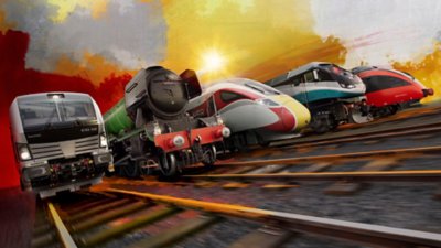 صورة فنية أساسية للعبة Train Sim World 4
