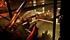 TWDSS Chapitre 2 : Retribution - Capture d'écran montrant une vue à la première personne d'un pistolet équipé d'un silencieux