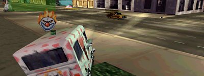 لقطة شاشة من لعبة Twisted Metal